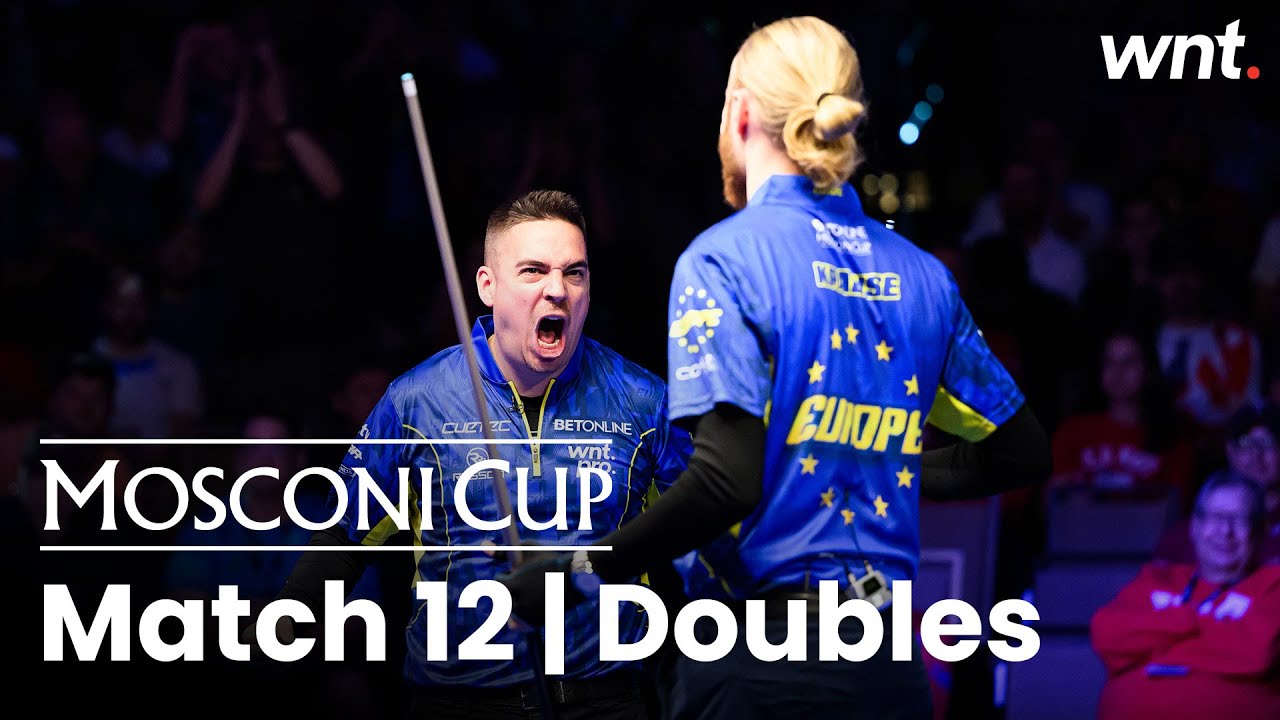 Van Boening & Woodward vs Sanchez Ruiz & Krause | Match 12 | 2024 Mosconi Cup