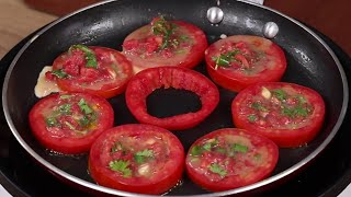 I love making tomatoes like this, a delicious recipe.