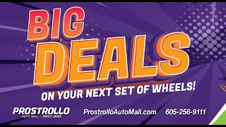 Don't Miss Out on BIG DEALS at Prostrollo Auto Mall