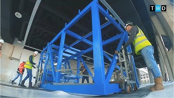 Demonstrator of a pile gripper for TWD