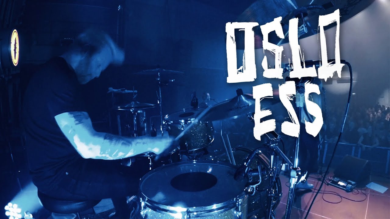 Oslo Ess (Eivinn Arctander) - Midnatt (live, drum cam. Verket Scene, Moss)