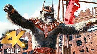 “What a wonderful day* | ￼ Proximus Caesar | Kingdom Of The Planet Of The Apes | Movie Clip (4K) ￼