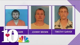 Officers searching for 3 inmates who escaped from Sullivan County Jail