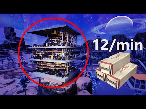 Satisfacotry - Micro factory concept via Blueprints