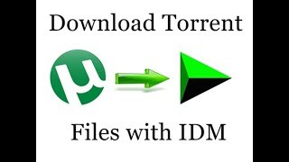 How To Download Torrent Files Directly With IDM For Free With High Speed And Resume Capability