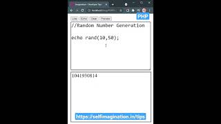 PHP Random Number Generation Function | PHP में हर बार अलग अलग संख्या कैसे लाये ?