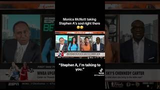 Monica McNutt takes Stephen A’s soul in pushing back in WNBA talk: “I’m talking to you Stephen A”