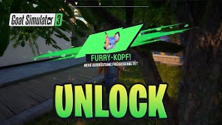 Easy and quick FURRY-HEAD UNLOCK | Goat Simulator 3 screenshot 4