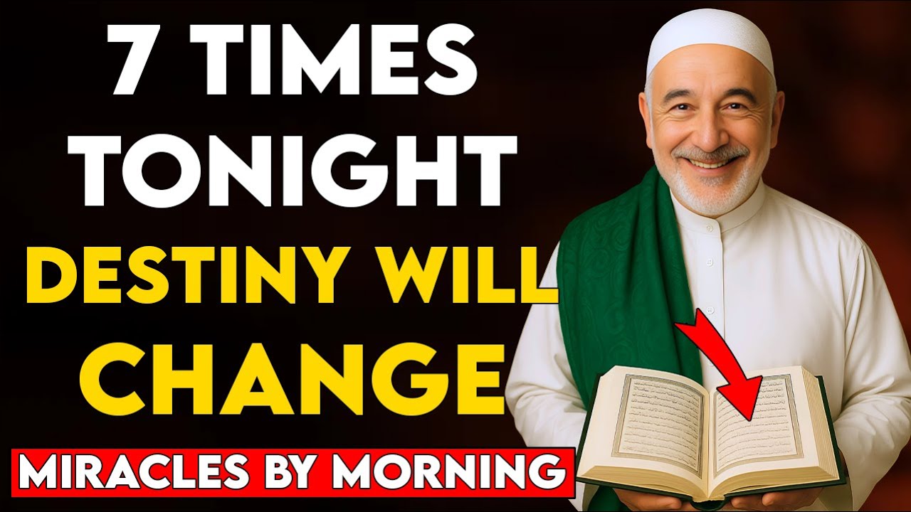 Tonight Your Destiny Will Change — The 7-Time Powerful Wazifa That Removes Poverty Overnight