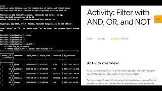 Activity: Filter with AND, OR, and NOT || #qwiklabs || #coursera  ||  [With Explanation🗣️]
