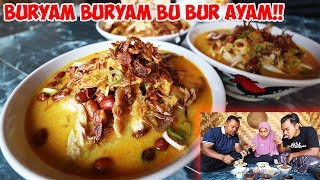 Mang Ihin Dagang Bubur Ayam Kuah Santan!!