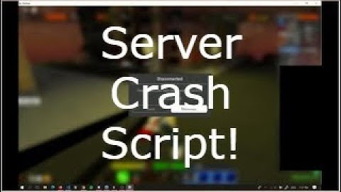 Da Hood Server Crash Script