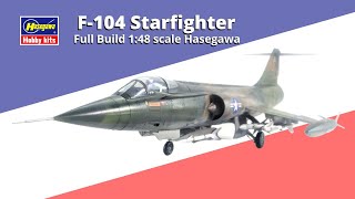 : F 104C Starfighter U.S.A.F 1:48 Scale by Hasegawa