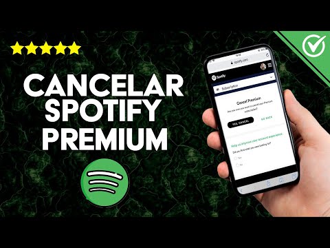 Cómo Cancelar Spotify Premium - Tutorial para Tabletas y Celulares Android