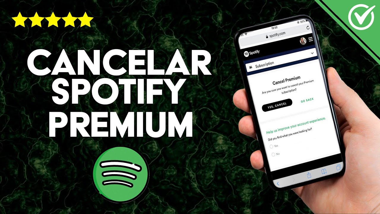 Cómo dar de baja y cancelar la suscripción de Spotify Premium desde el celular