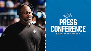 Famous Duce Staley meets with the media on December 9 Profile