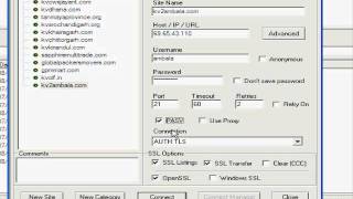 CoreFTP Configuration