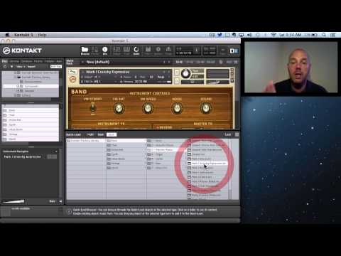Kontakt 5 Tutorial Series Pt 1 - Quickload Menu - Adding and Wedding FaRent a Carontomising