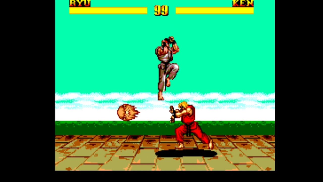 Streetfighter 2 - Sega Master System - Brazilian release