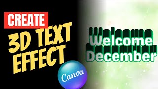 Create 3D text effect in Canva Mobile screenshot 2