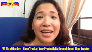 VA Tip of the Day - Keep Track of your Productivity with Toggl