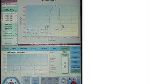 Tinius Olsen FH-011 Series - Real time Rockwell test (touchscreen)