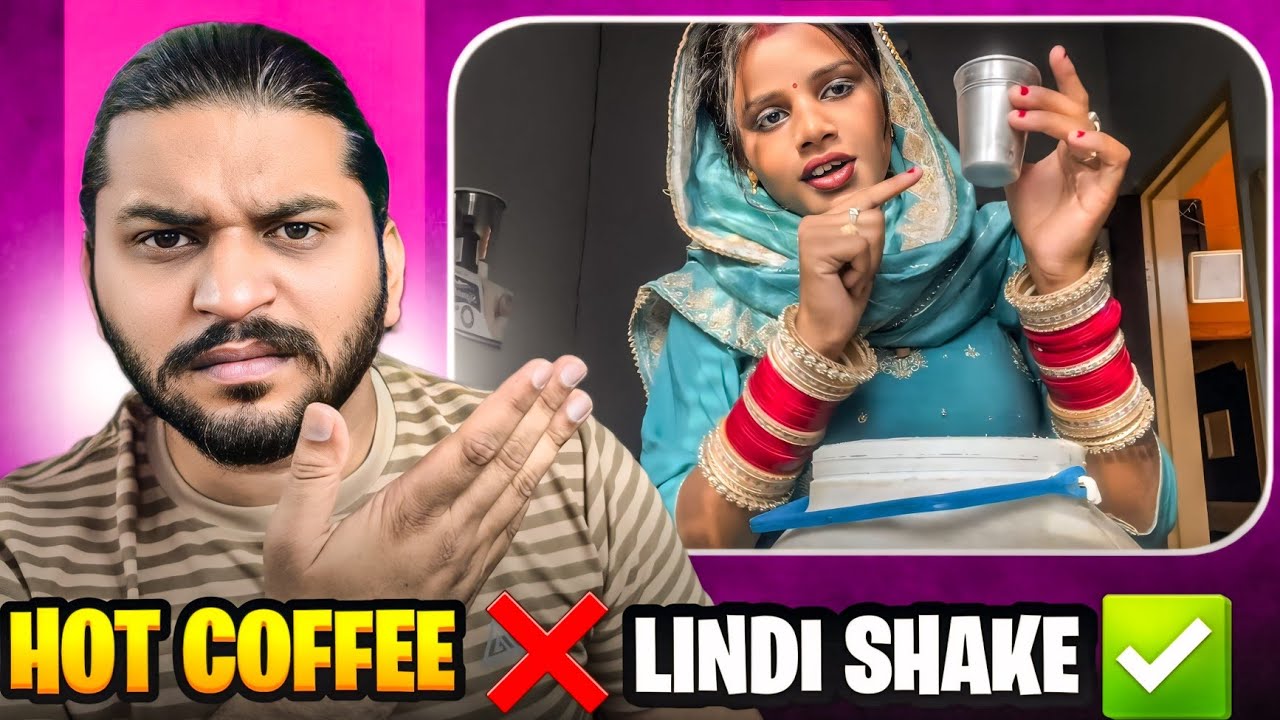 Navu Nde Bnaya Hot Coffie❌️ lindi Shake✅️Chitra Di Ghaat a 😡