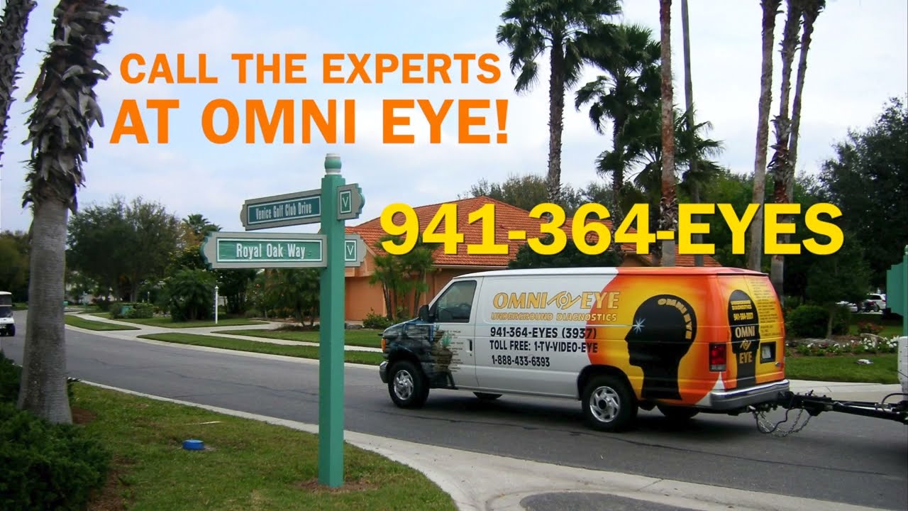 Watch a professional sewer cleaning and inspection expert at work
