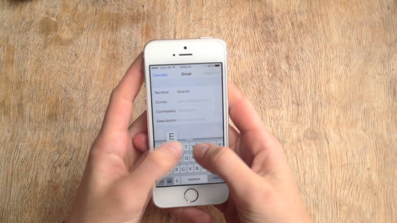 C mo Programar Cuentas De Correo A Mi Iphone Ipad YouTube