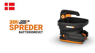 WORX WG 869 BATTERIDREVET SPREDER DA WORX WG 869 BATTERIDREVET SPREDER DA