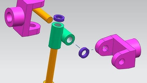 Exploded view options in NX Cad