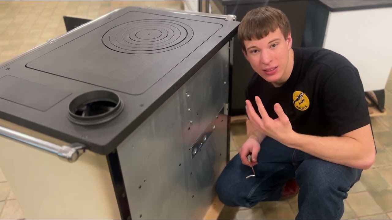 Čuguna malkas plīts SOLE XL apskats | CEPLIS.EU