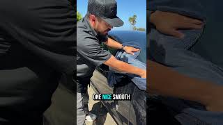 🦈Drying w/ POCKETS #chemicalguys #exterior #carwash #foam #diy #trending #shorts #viral #microfiber