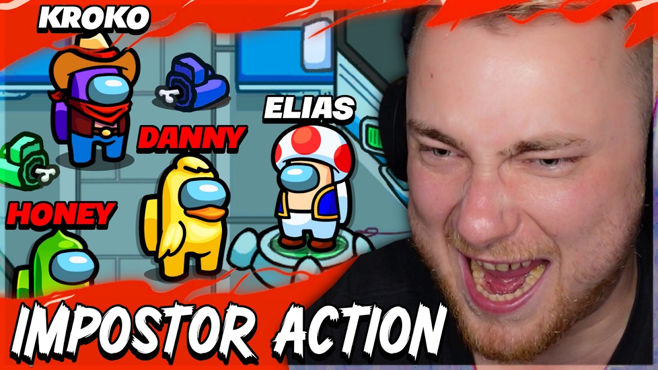 3x IMPOSTOR = 3x VERKACKEN? 🤣 Among Us mit Eli, Kroko, HoneyPuu, GTime, Seyyn & Co 🔥 | SolutionPlayz