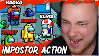 3x IMPOSTOR = 3x VERKACKEN? 🤣 Among Us mit Eli, Kroko, Ho...