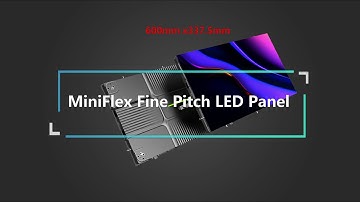 Huasuny miniflex small pitch P1.875 LED screen installation and visual effect
