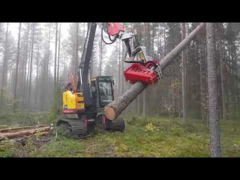 İlginç Videolar İlginç Makinalar Ağaç Kesme Makinası