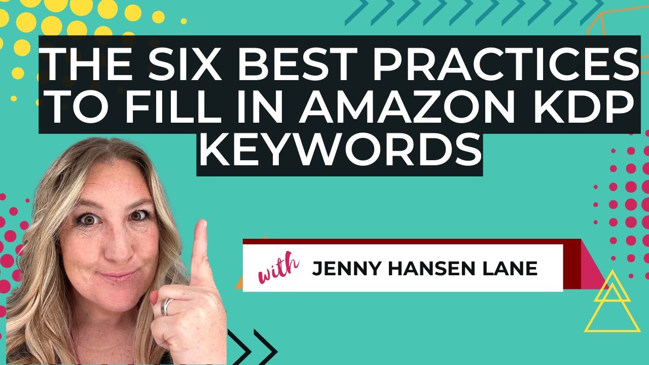 The Six Best Practices To Fill In Amazon KDP Keywords YouTube