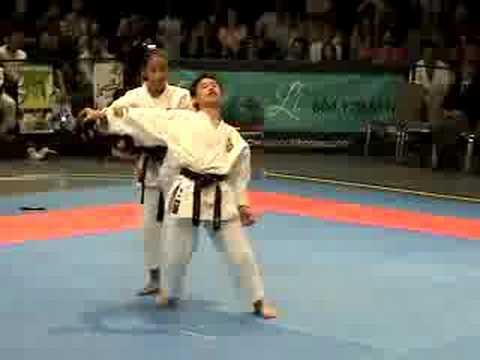 Shiramizu Karate Multiple Attacker Demonstration