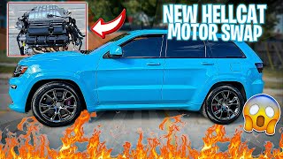 PUTTING A HELLCAT MOTOR IN MY SRT JEEP
