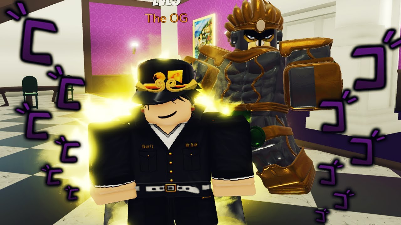 A New and Promising ROBLOX Jojo Game YouTube