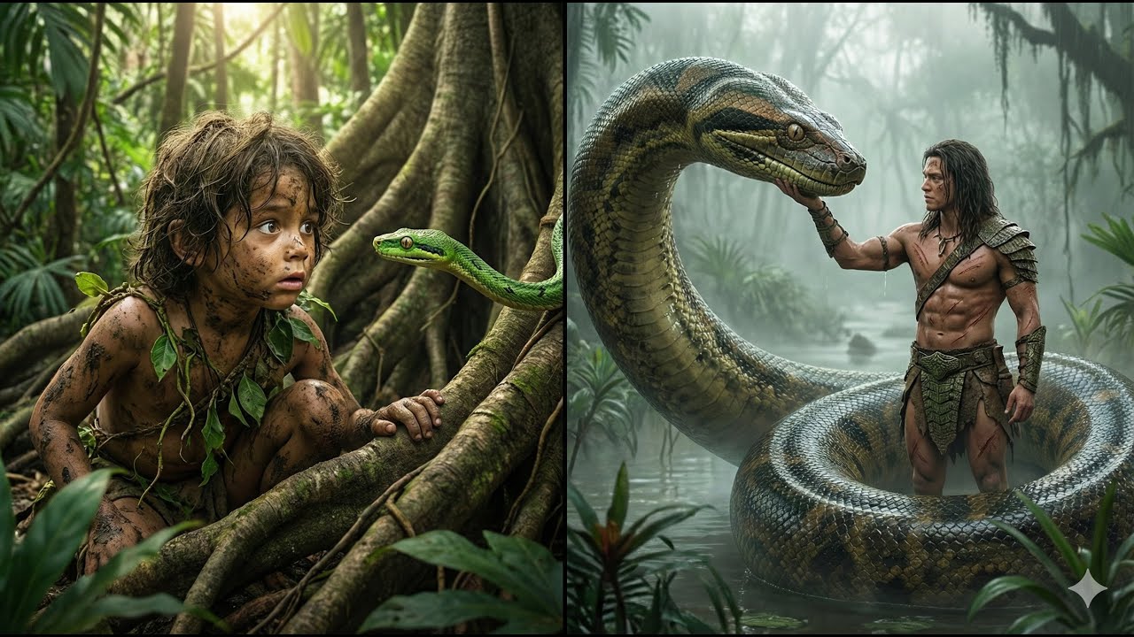 O Último Sobrevivente: Da Criança da Selva Primordial ao Domador de Serpentes Colossais​