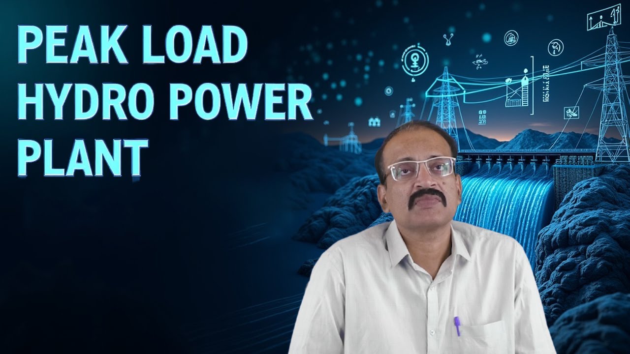 Peak Load Hydro Power Plant by Dr. V Chandra Jagan Mohan