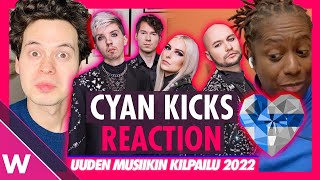 Cyan Kicks - Hurricane REACTION (Finland UMK 2022)