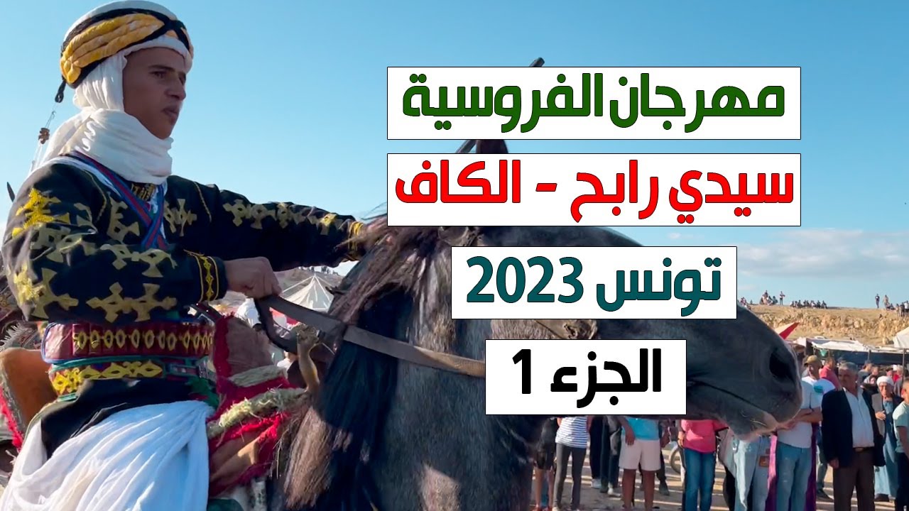 مهرجان الفروسية سيدي رابح 2023 - الجزء الاول * تونس