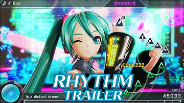 Feel the Rhythm in Hatsune Miku: Project DIVA X