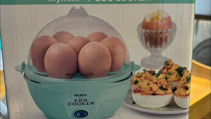 MyMini Premium 7-Egg Cooker, Teal 