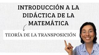 Introducción A La Didáctica De La Matemática - Transposición Didáctica - Yves Chevallard