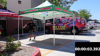 Canopy Setup - BRANDED in 60 Seconds