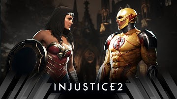 Injustice 2 - Wonder Woman Vs Reverse Flash (Very Hard)